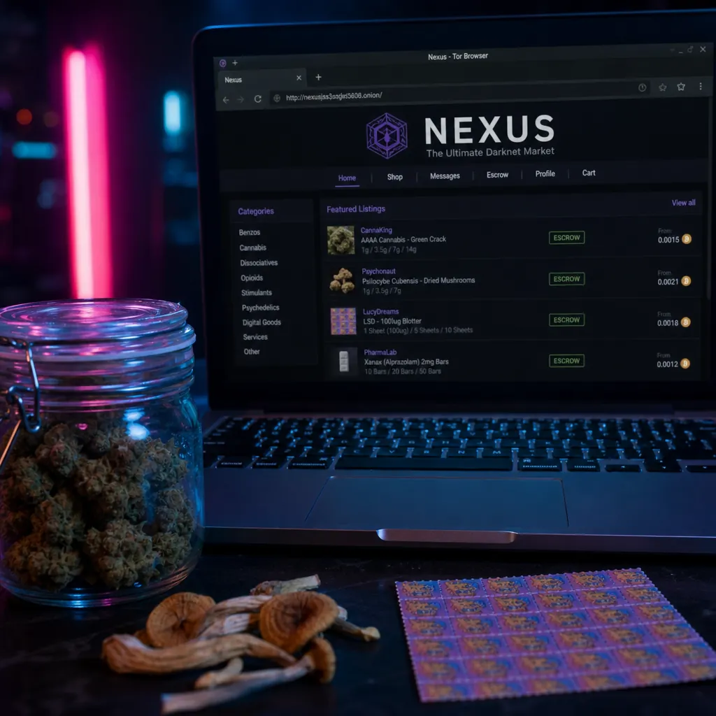 darknet drug links