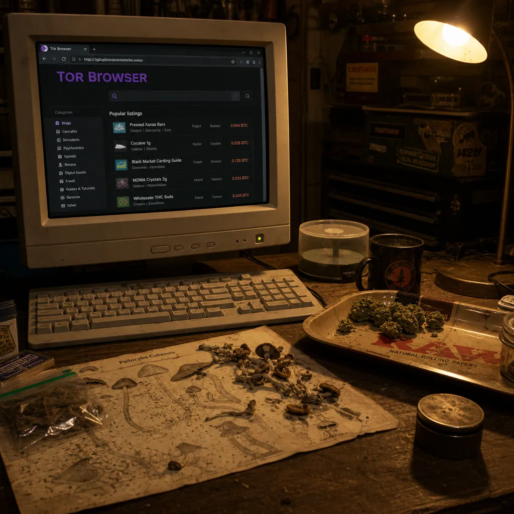 Darknet drug links interface preview