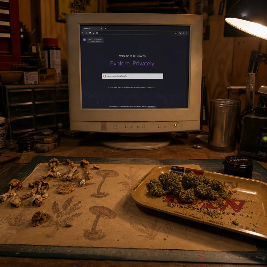 Darknet drug store interface preview