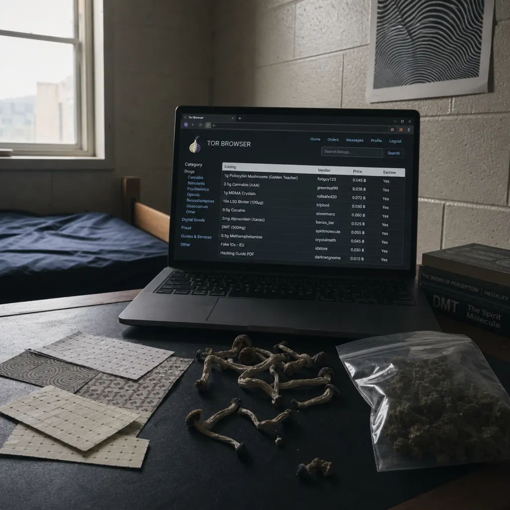 Darknet market list interface preview