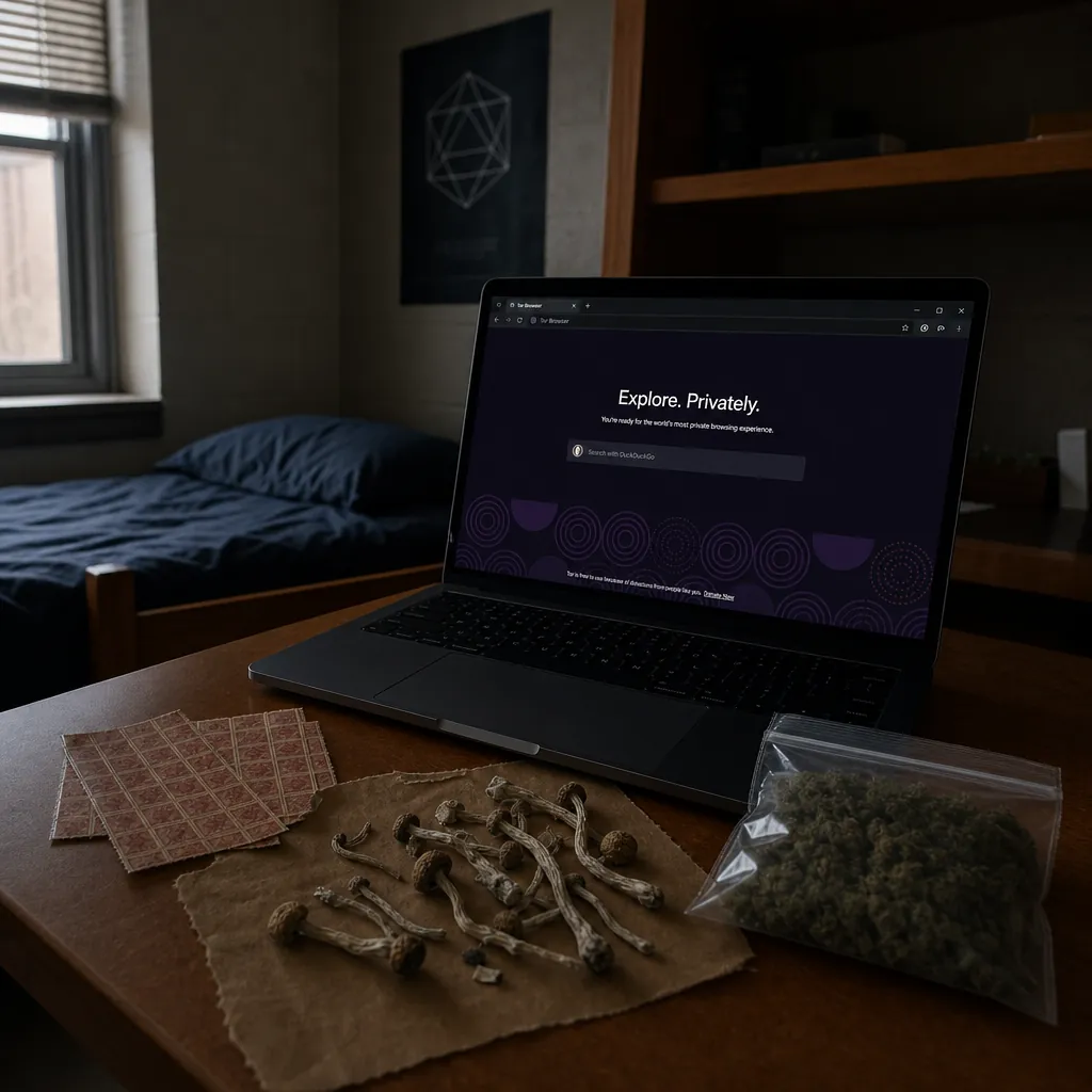 Darknet websites interface preview