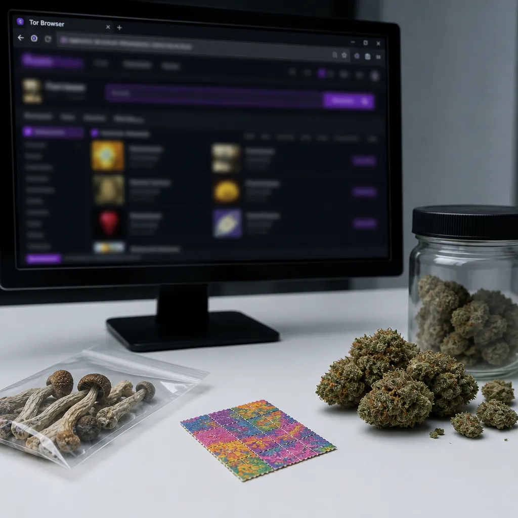 Tor drug market interface preview